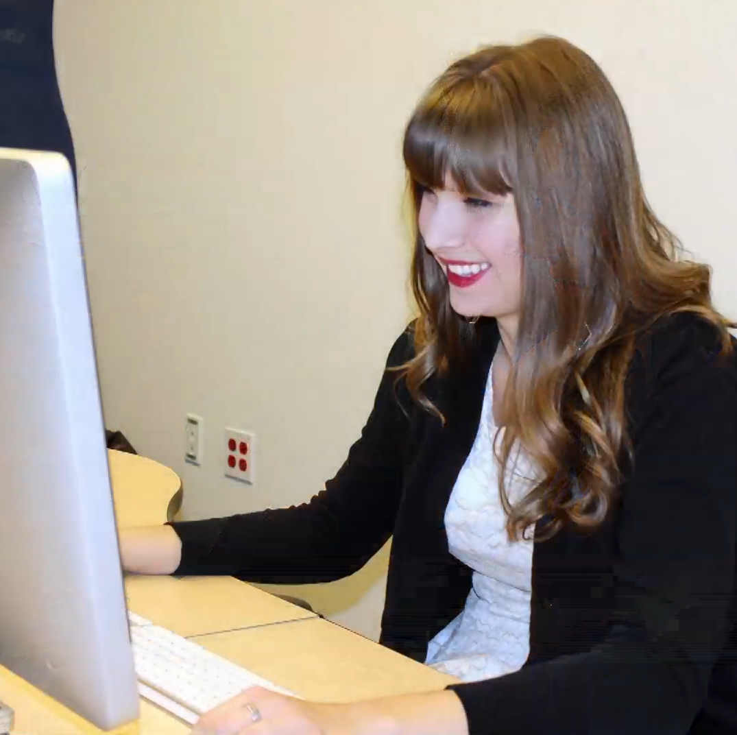 BrieAnna working at SPOT in 2013