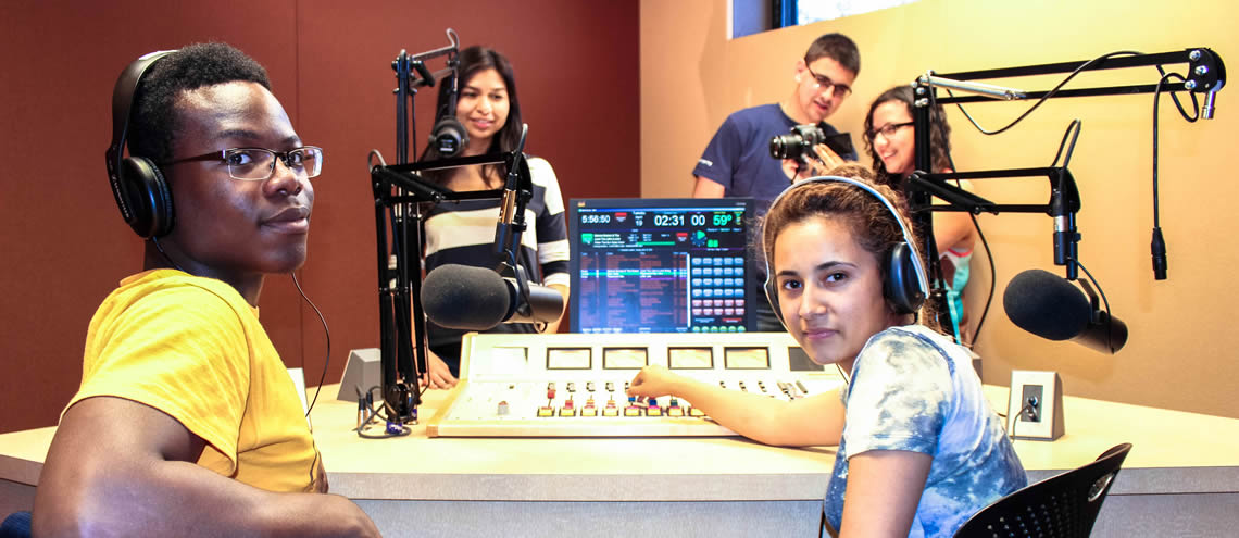 Spot 127 students in the studio